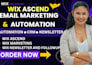 setup wix email marketing wix ascend automation newsletter wix ascend marketing
